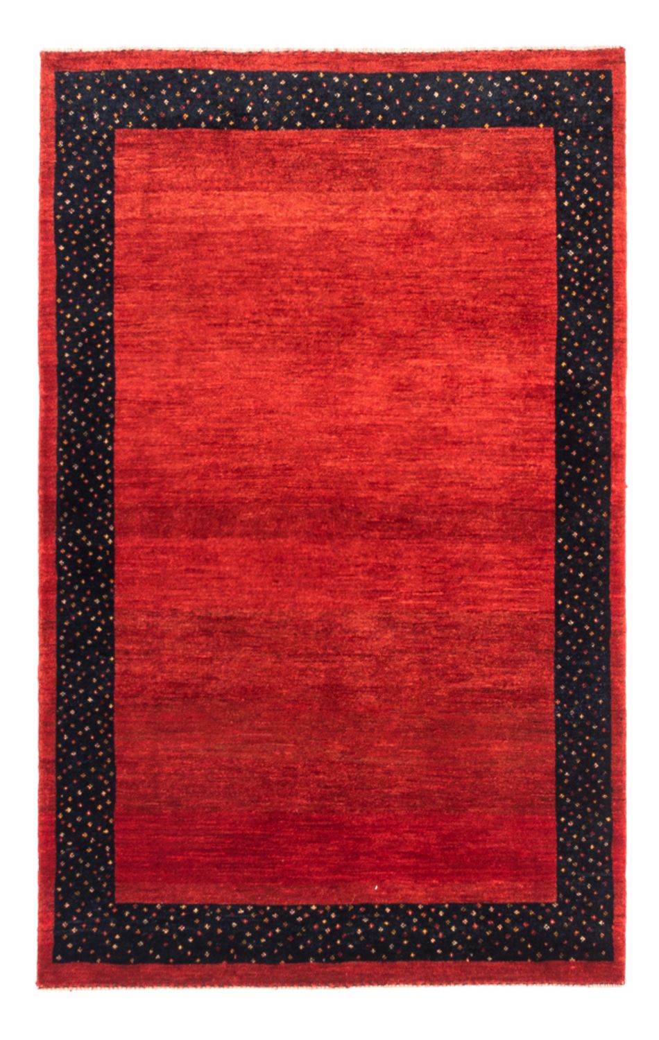 Gabbeh-tæppe - Persisk - 154 x 102 cm - rød