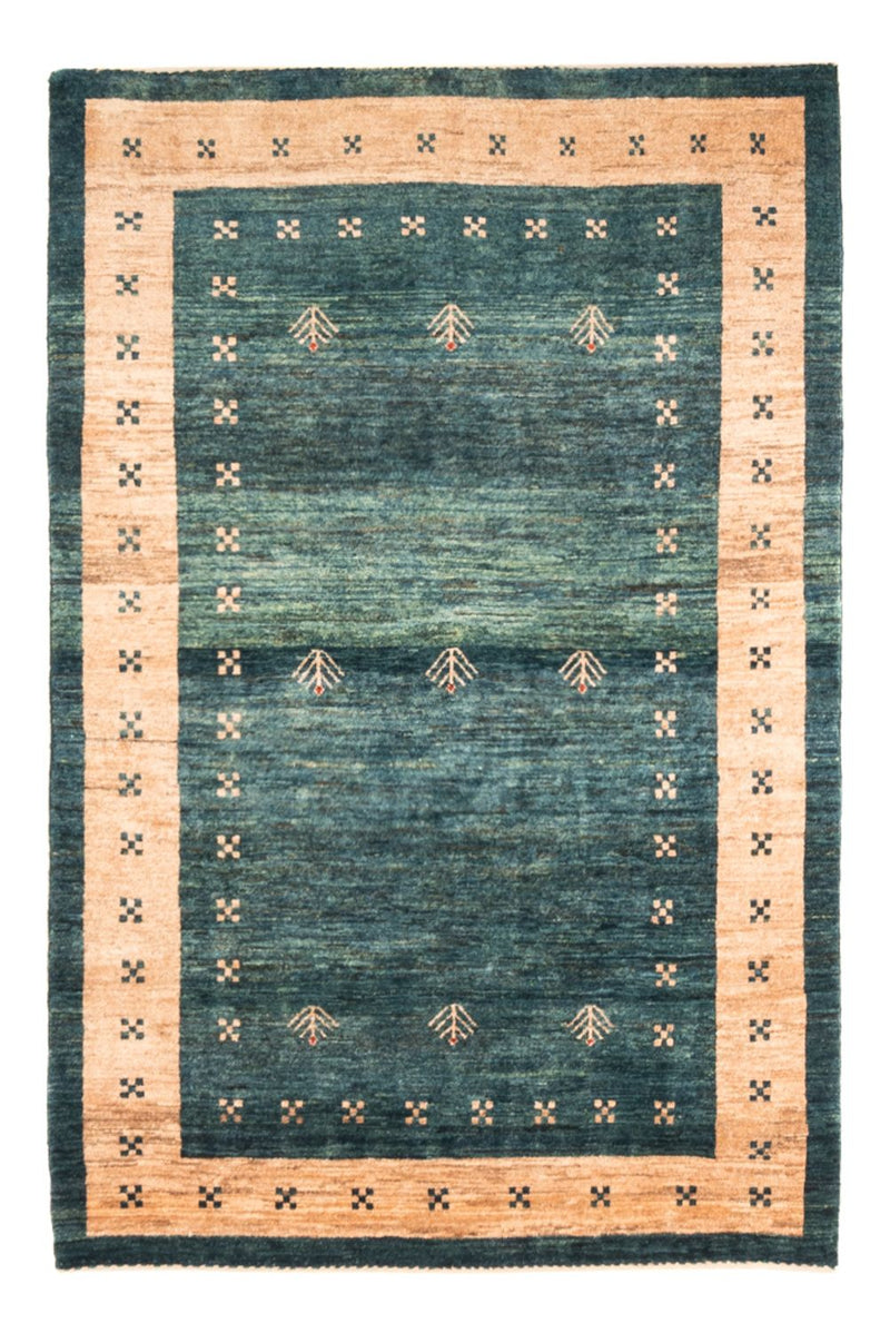 Gabbeh-tæppe - Persisk - 146 x 102 cm - grøn