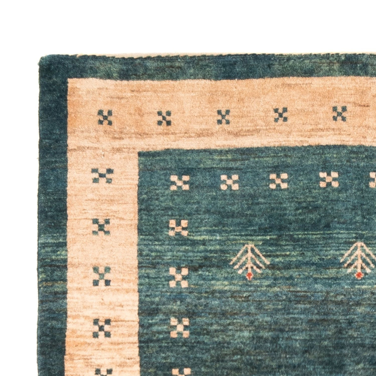 Persisk Gabbeh Tæppe 102x146cm - Perserteppich Wollteppich