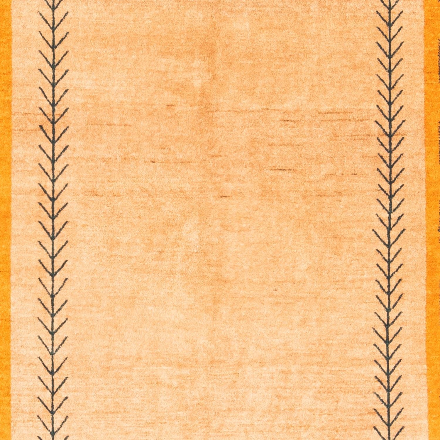 Gabbeh-tæppe - Persisk - 200 x 153 cm - creme