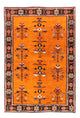 Persisk Gabbeh Tæppe 150x106cm - Perserteppich Wollteppich