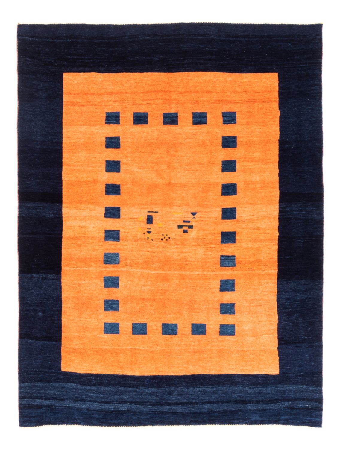 Gabbeh-tæppe - Persisk - 200 x 150 cm - guld