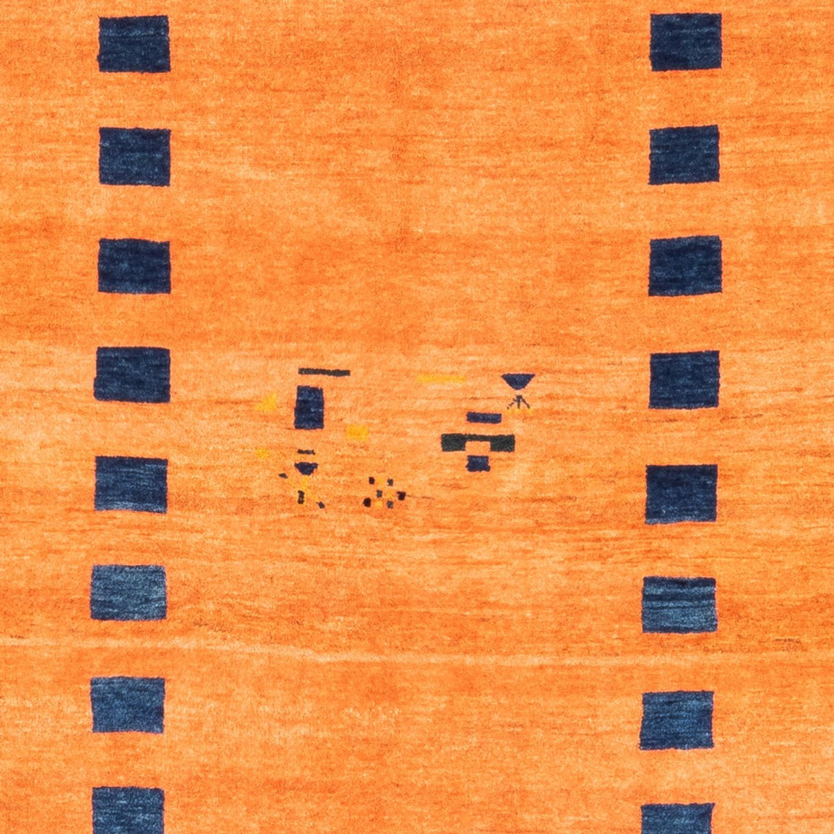 Gabbeh-tæppe - Persisk - 200 x 150 cm - guld