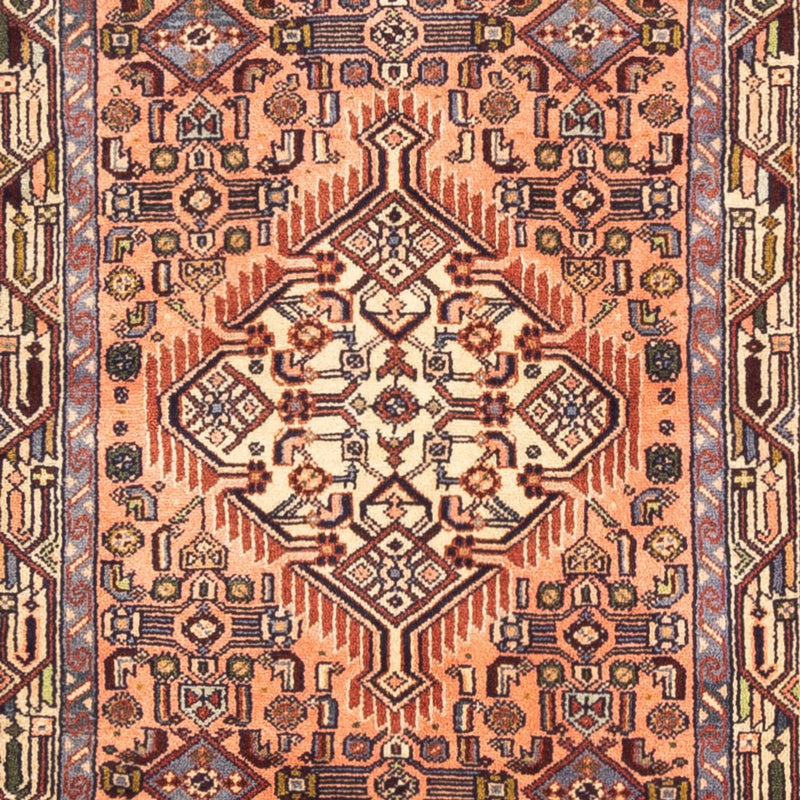 Løber Persisk tæppe - Nomadisk - 284 x 80 cm - laks