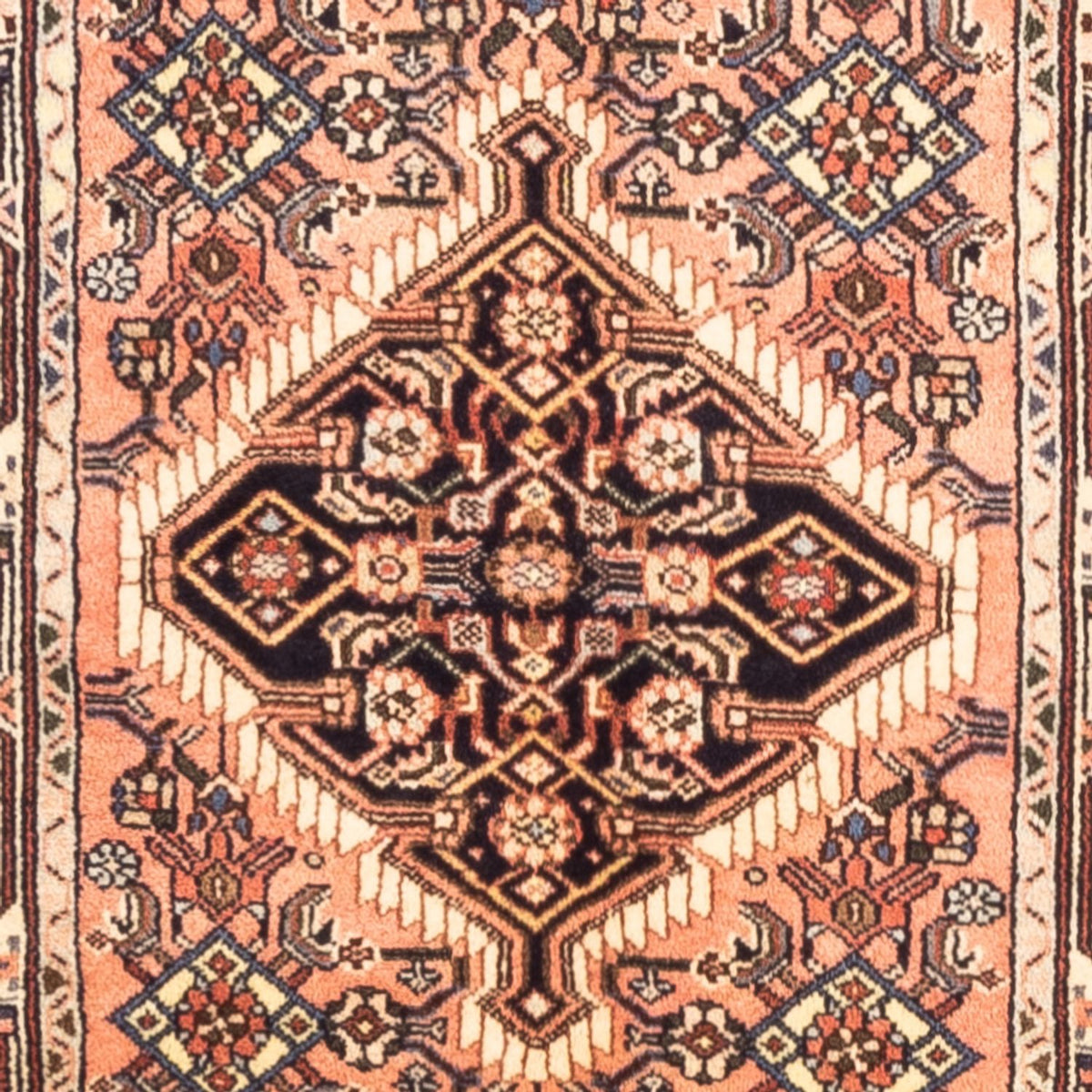 Løber Persisk tæppe - Nomadisk - 310 x 80 cm - lysrød