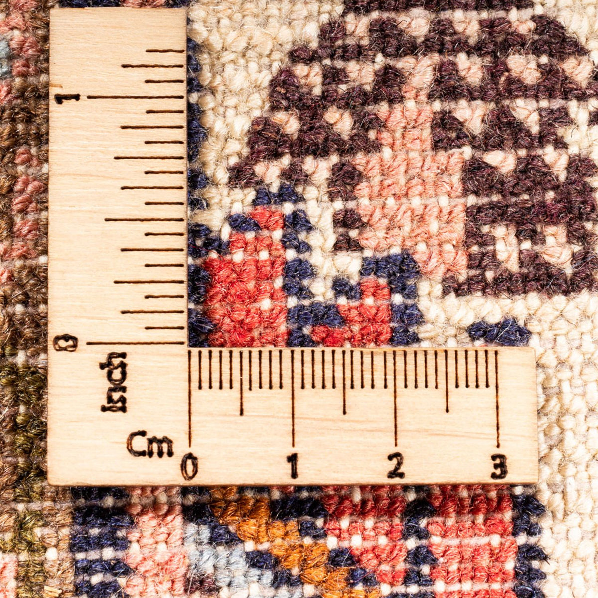 Løber Persisk tæppe - Nomadisk - 306 x 80 cm - creme