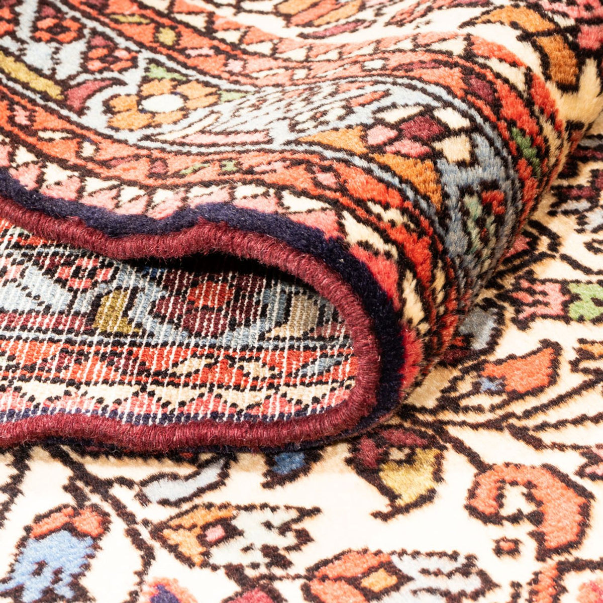 Løber Persisk tæppe - Nomadisk - 294 x 85 cm - laks