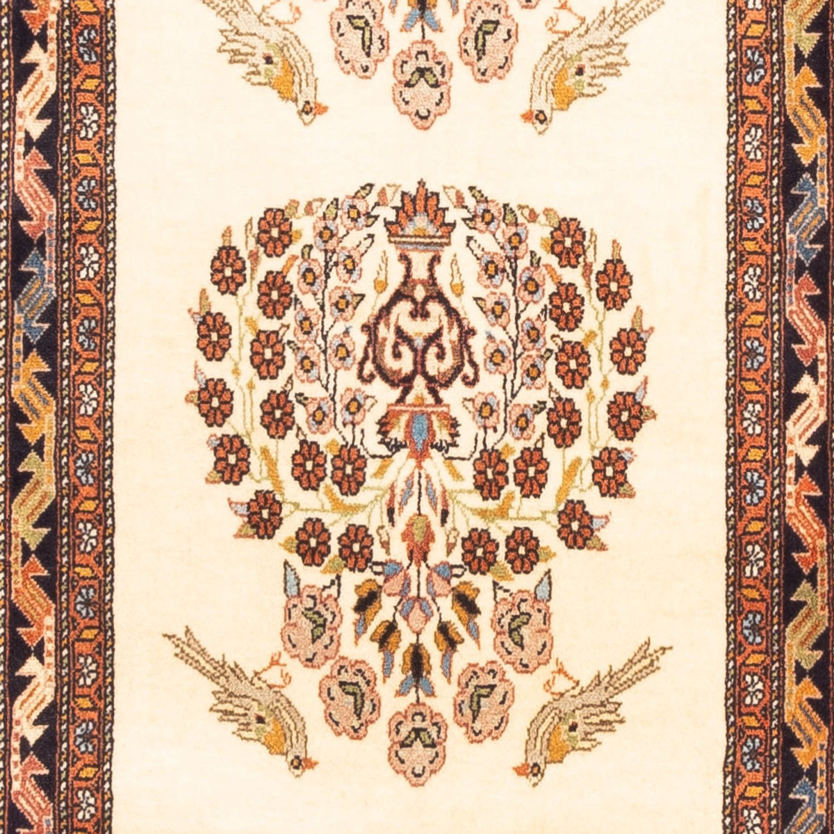 Løber Persisk tæppe - Nomadisk - 290 x 75 cm - creme