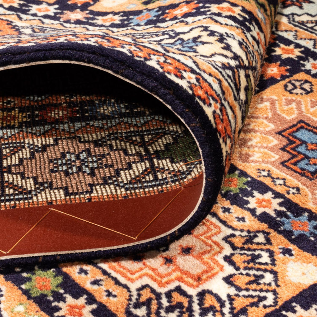 Løber Persisk tæppe - Nomadisk - 290 x 80 cm - flerfarvet