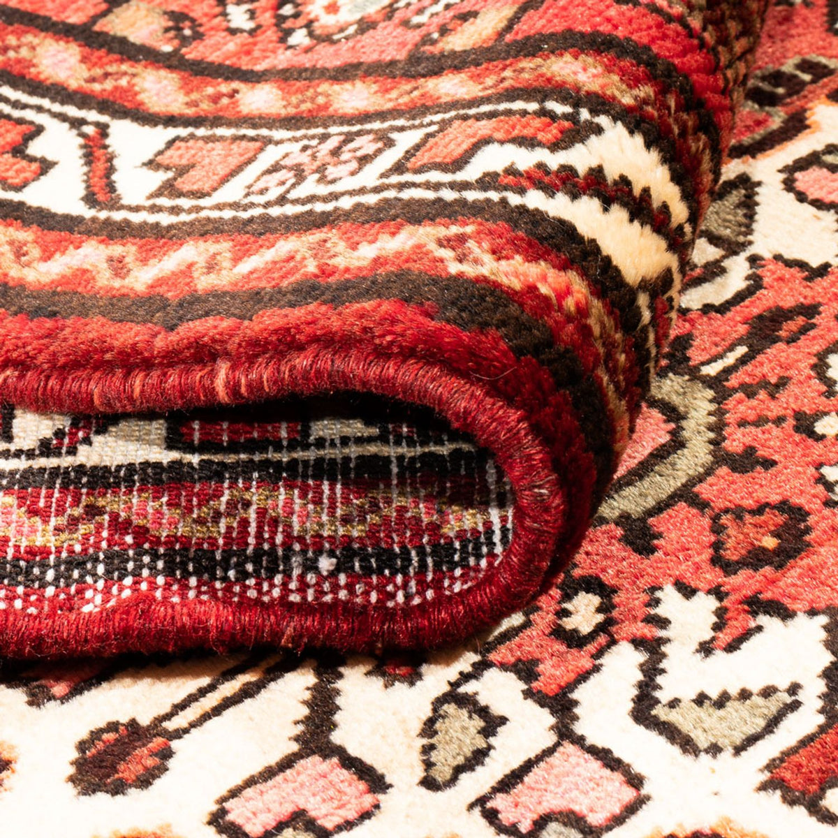 Løber Persisk tæppe - Nomadisk - 298 x 85 cm - rød