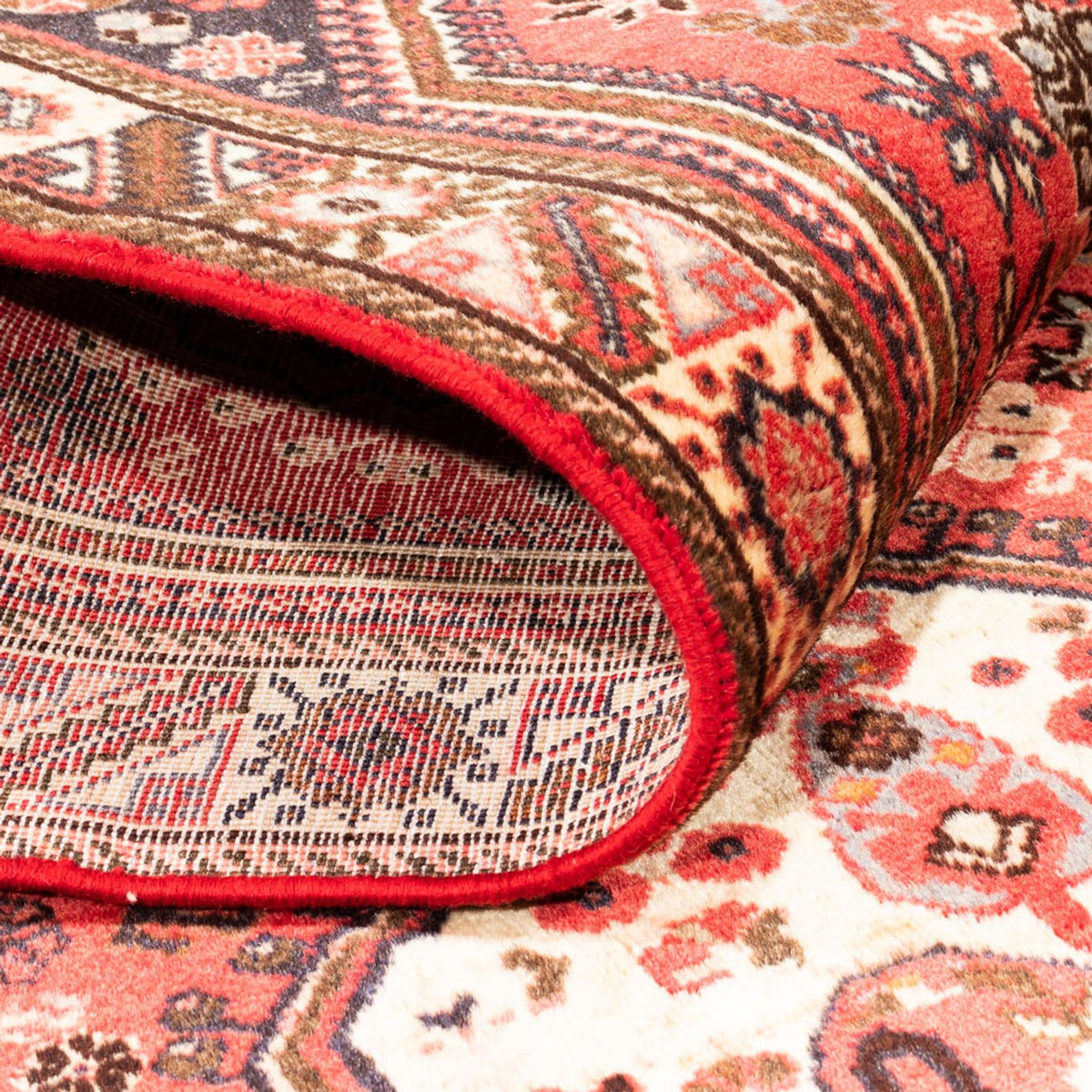 Løber Persisk tæppe - Nomadisk - 294 x 80 cm - rød