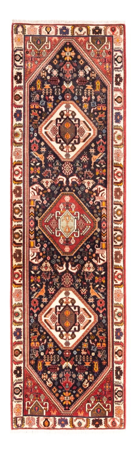 Løber Persisk tæppe - Nomadisk - 290 x 80 cm - mørkeblå