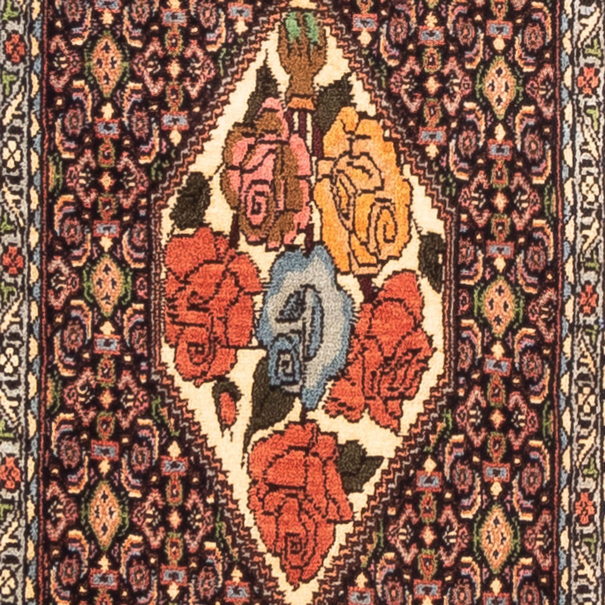 Løber Persisk tæppe - Classic - 248 x 50 cm - laks