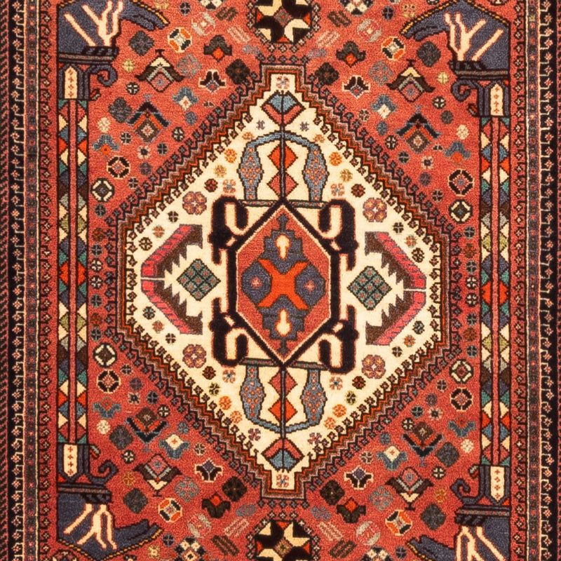 Løber Persisk tæppe - Nomadisk - 298 x 80 cm - rød