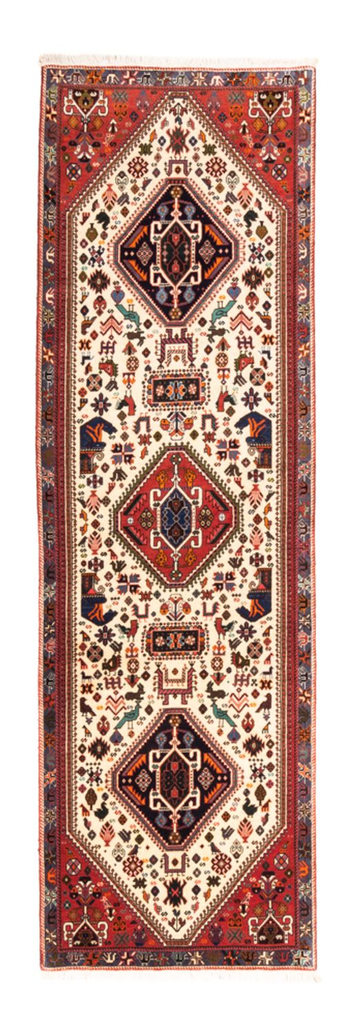 Løber Persisk tæppe - Nomadisk - 250 x 77 cm - creme