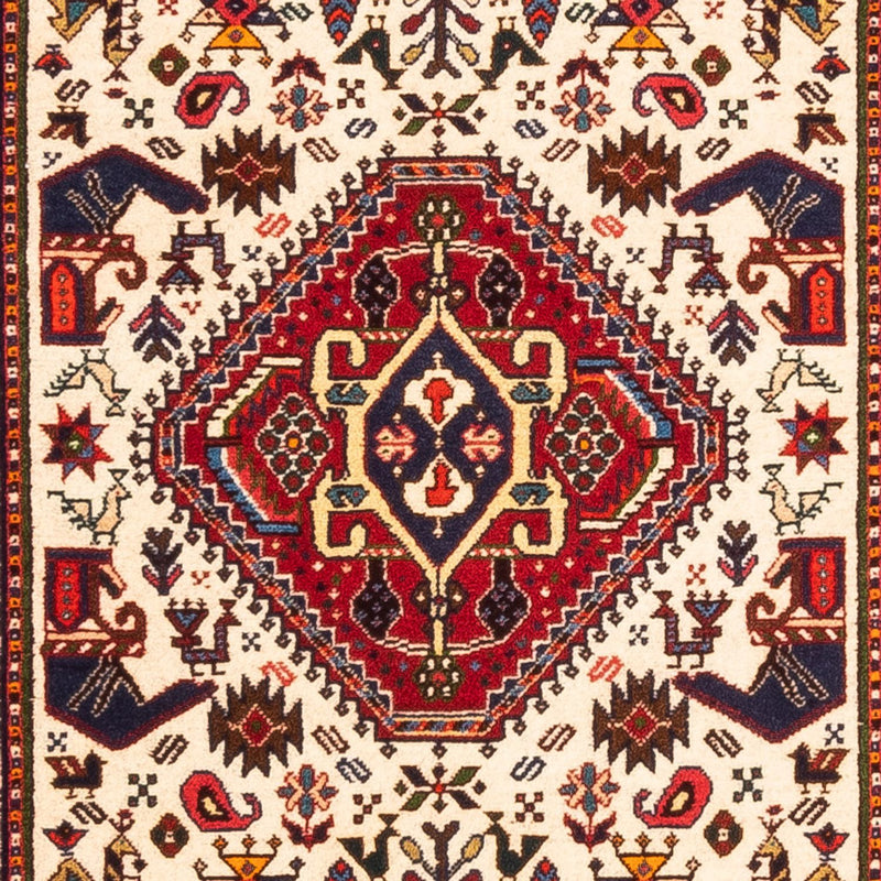 Løber Persisk tæppe - Nomadisk - 253 x 77 cm - creme
