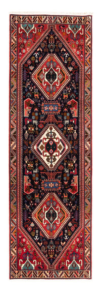 Løber Persisk tæppe - Nomadisk - 250 x 78 cm - mørkeblå