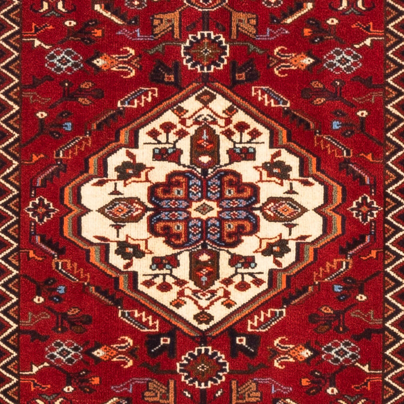 Løber Persisk tæppe - Nomadisk - 248 x 85 cm - rød