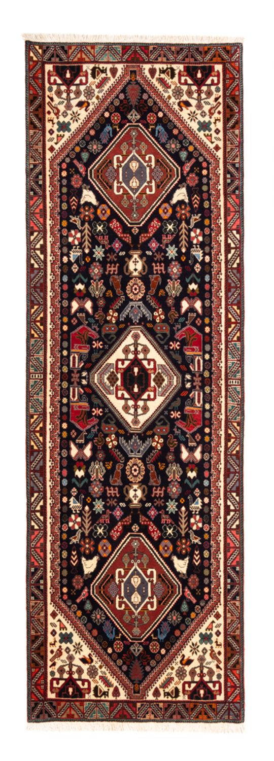 Løber Persisk tæppe - Nomadisk - 262 x 83 cm - mørkeblå