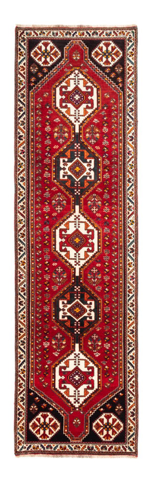 Løber Persisk tæppe - Nomadisk - 282 x 82 cm - rød