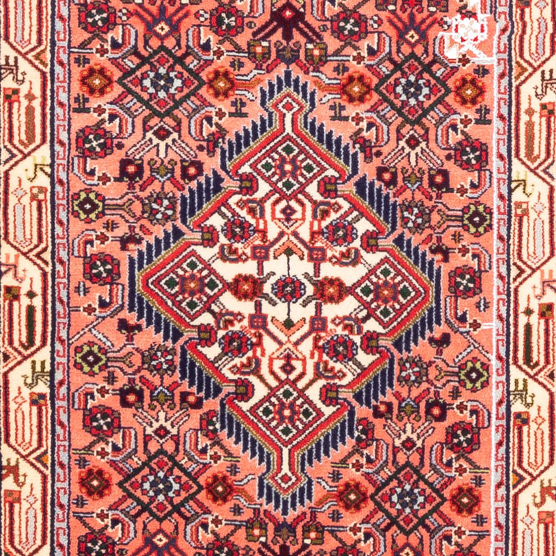 Løber Persisk tæppe - Nomadisk - 304 x 82 cm - rød