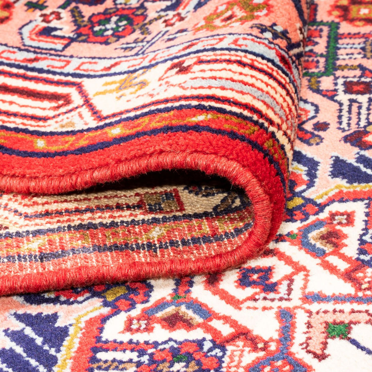 Løber Persisk tæppe - Nomadisk - 304 x 82 cm - rød