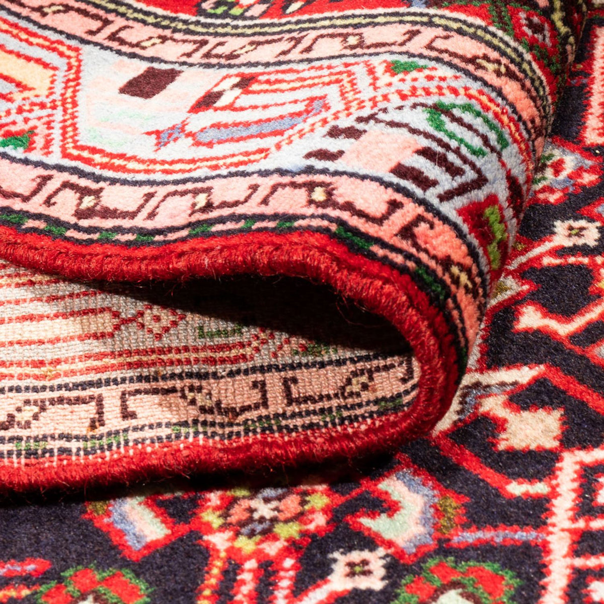 Løber Persisk tæppe - Nomadisk - 273 x 75 cm - rød