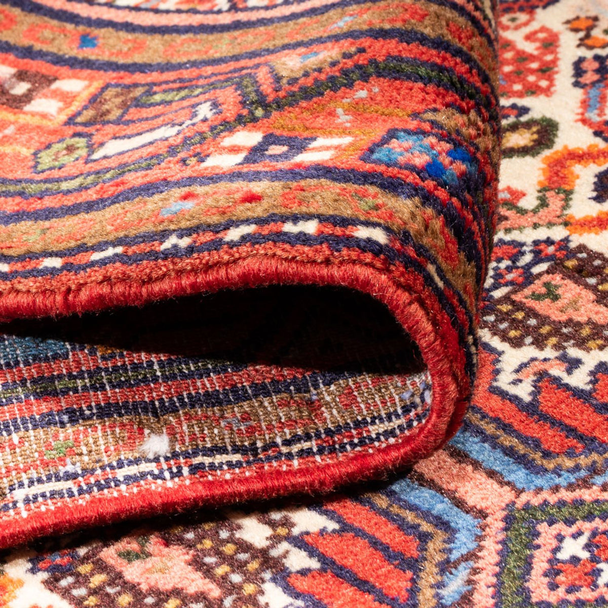 Løber Persisk tæppe - Nomadisk - 312 x 73 cm - creme