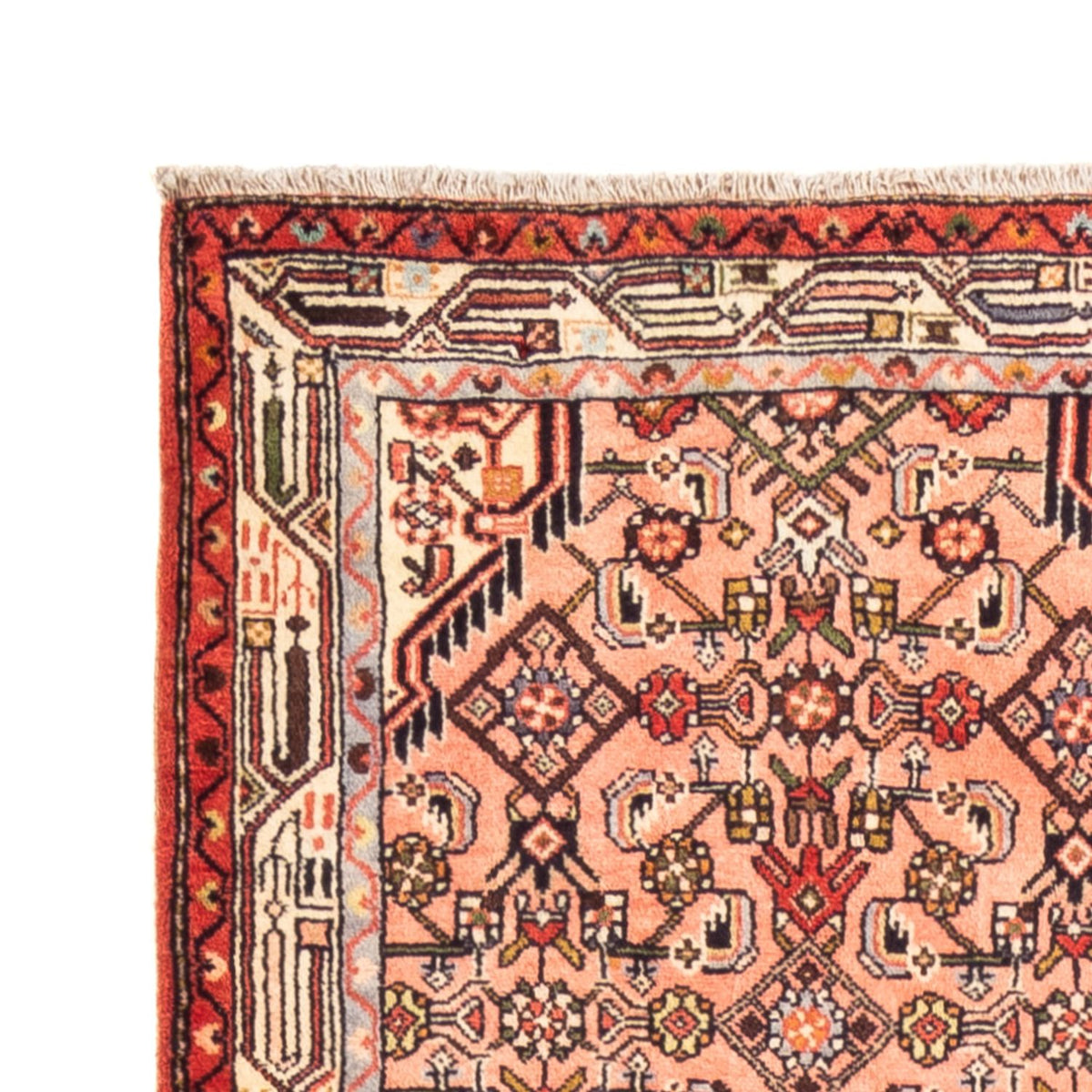 Løber Persisk tæppe - Nomadisk - 297 x 80 cm - rød