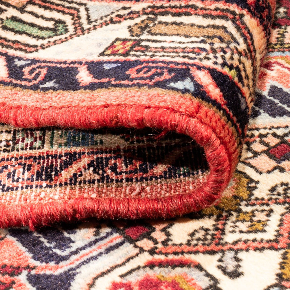 Løber Persisk tæppe - Nomadisk - 312 x 78 cm - rød