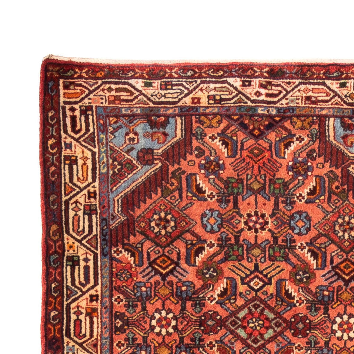 Løber Persisk tæppe - Nomadisk - 313 x 87 cm - rød