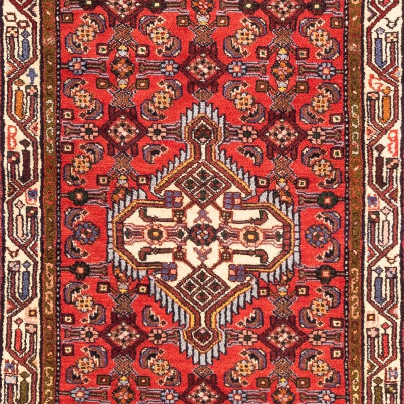 Løber Persisk tæppe - Nomadisk - 282 x 77 cm - rød