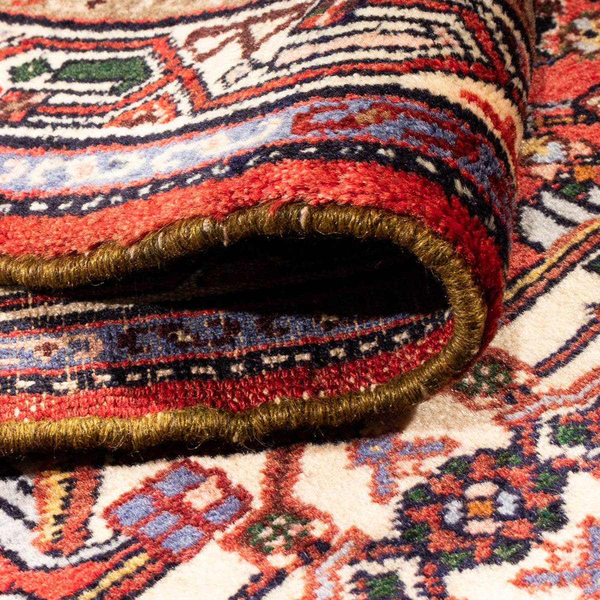 Løber Persisk tæppe - Nomadisk - 282 x 77 cm - rød