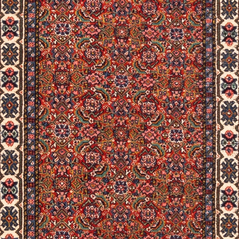 Løber Persisk tæppe - Tabriz - 330 x 70 cm - rød