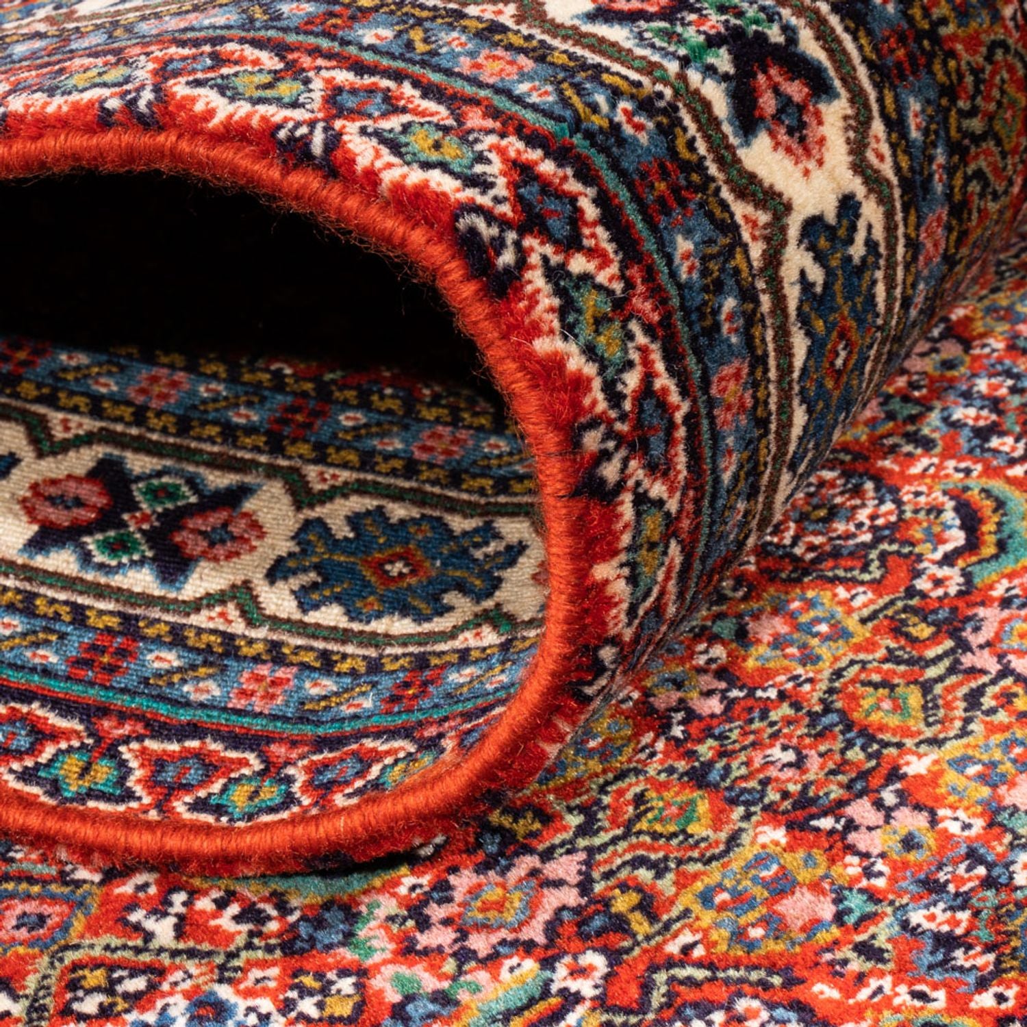 Løber Persisk tæppe - Tabriz - 330 x 70 cm - rød