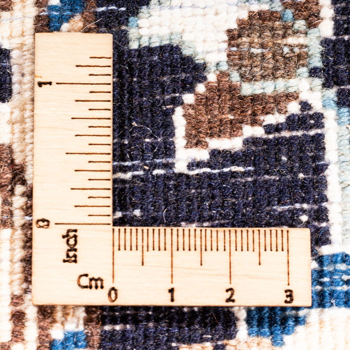 Løber Persisk tæppe - Nain - 281 x 72 cm - mørkeblå