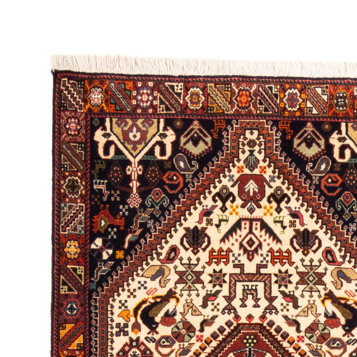 Løber Persisk tæppe - Nomadisk - 253 x 80 cm - creme