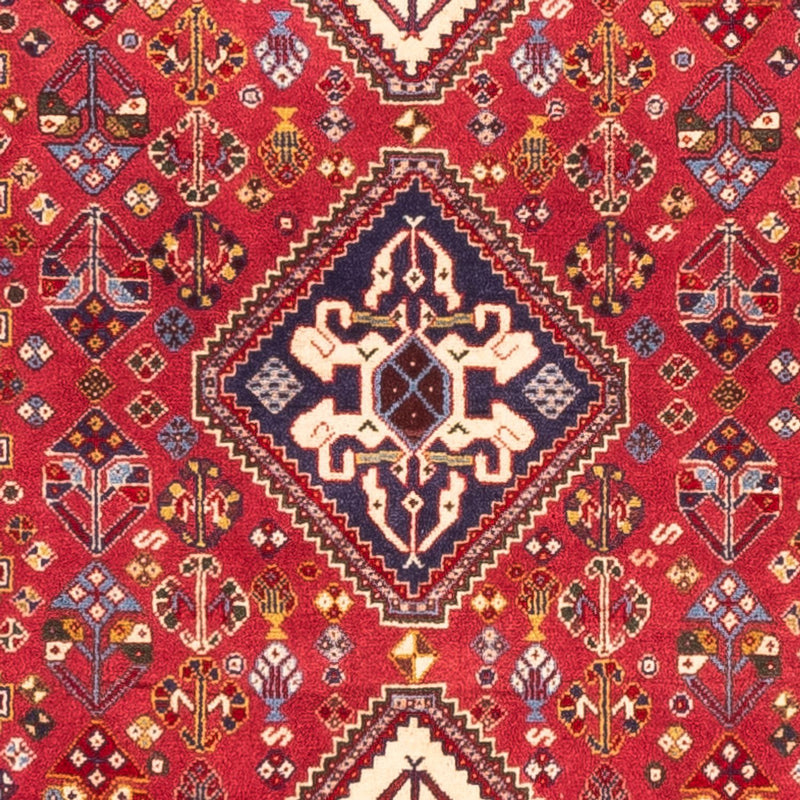 Løber Gabbeh-tæppe - Kashkuli Persisk - 238 x 72 cm - rød