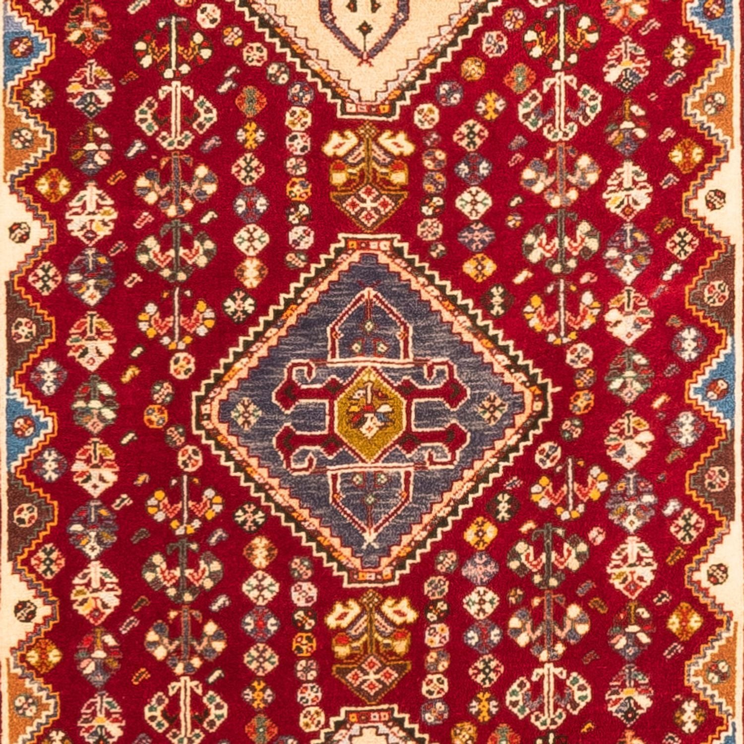Løber Persisk tæppe - Nomadisk - 278 x 77 cm - rød