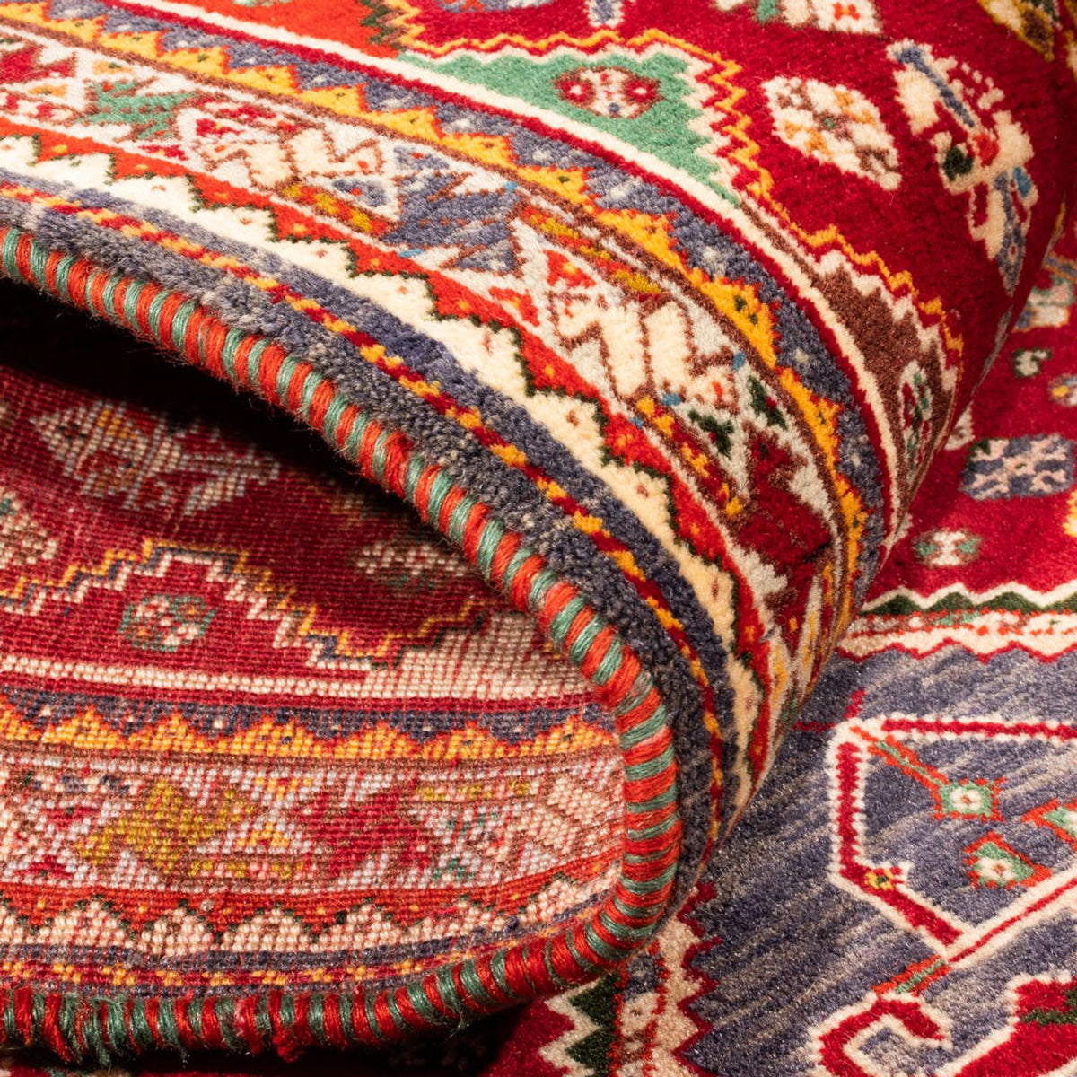 Løber Persisk tæppe - Nomadisk - 278 x 77 cm - rød