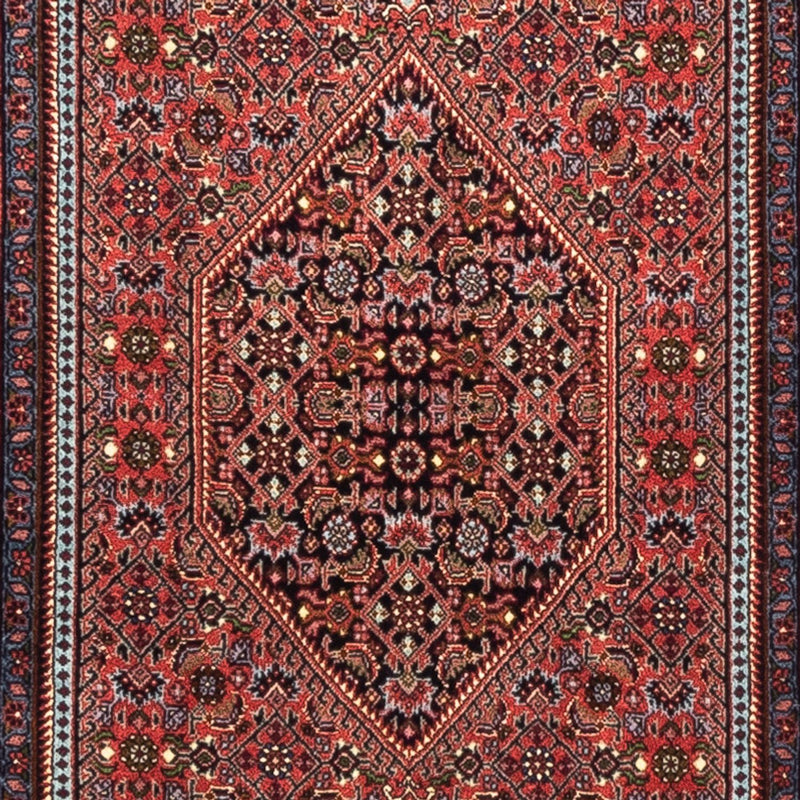 Løber Persisk tæppe - Bijar - Royal - 230 x 74 cm - rød