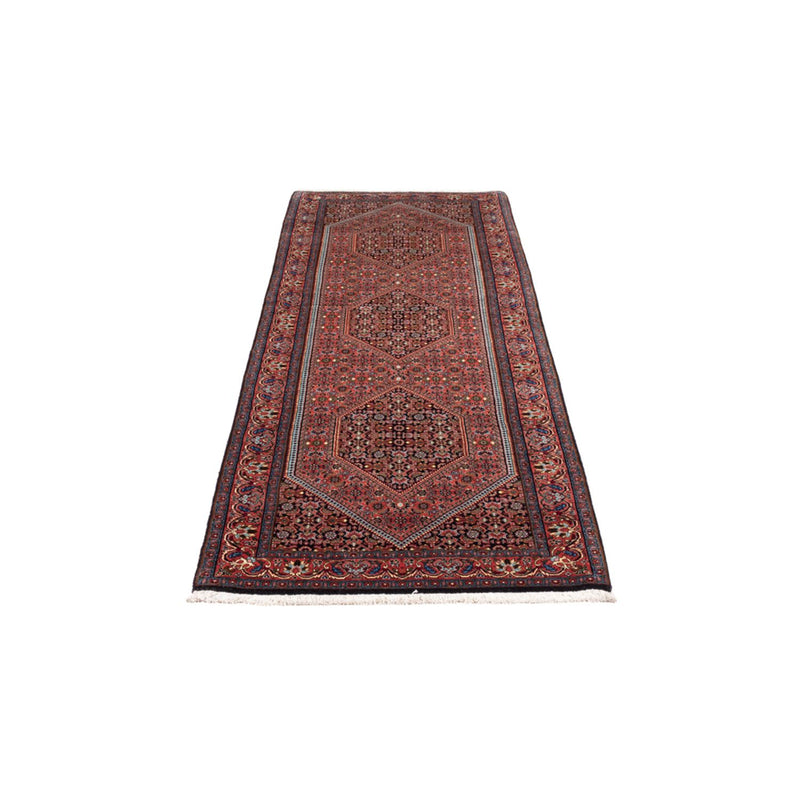 Løber Persisk tæppe - Bijar - Royal - 230 x 74 cm - rød