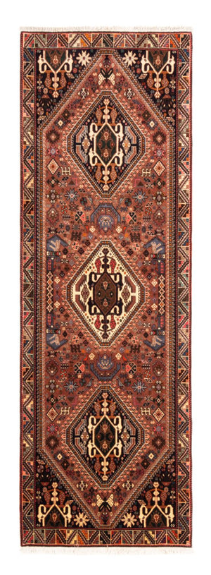 Løber Persisk tæppe - Nomadisk - 240 x 80 cm - brun