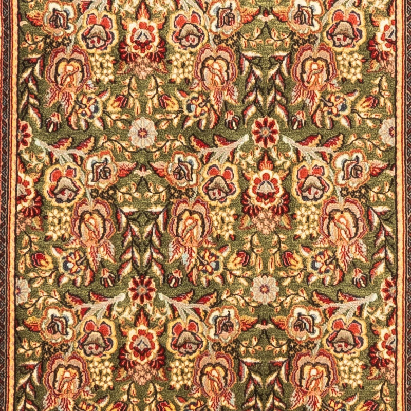 Løber Persisk tæppe - Ghom - 295 x 80 cm - grøn