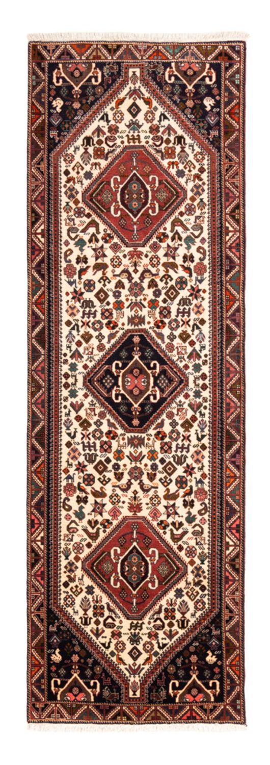 Løber Persisk tæppe - Nomadisk - 250 x 80 cm - creme