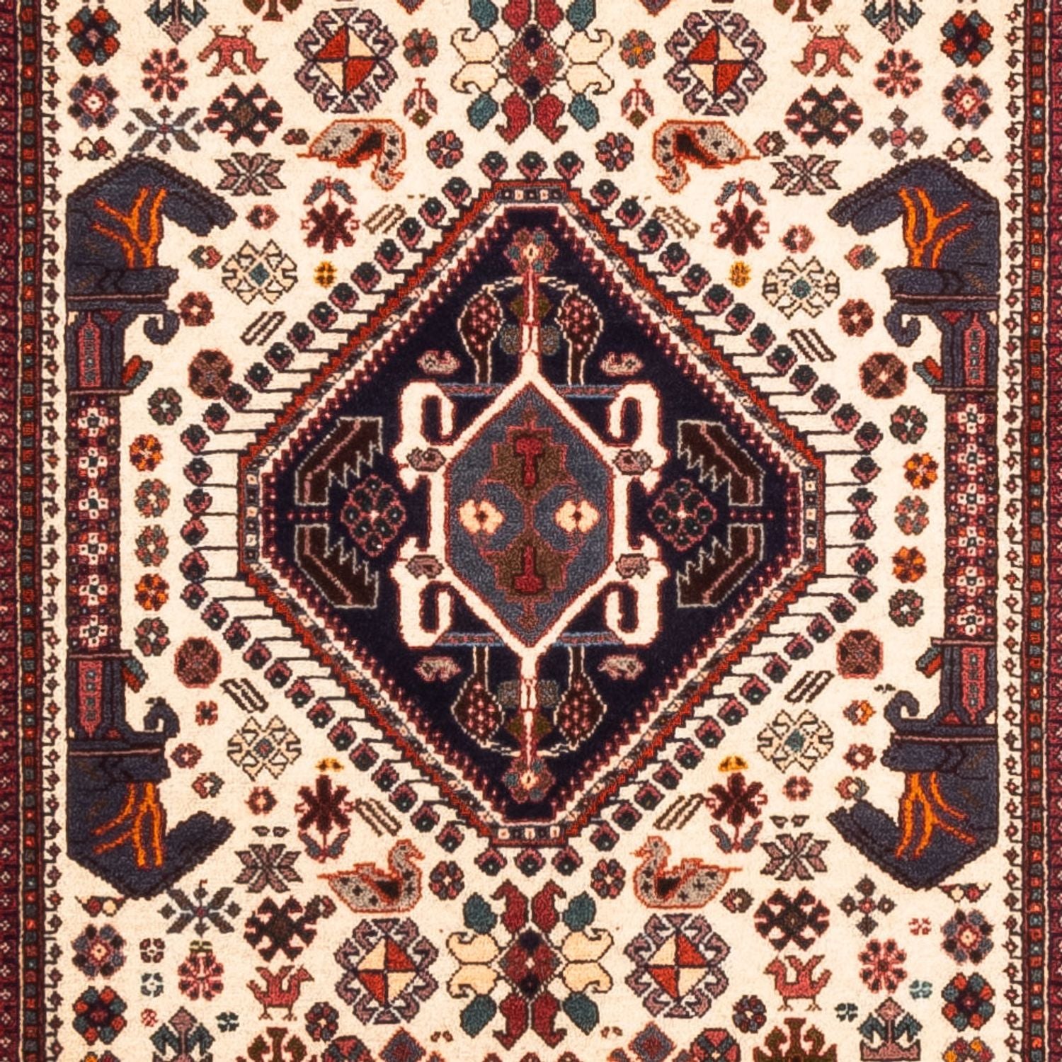Løber Persisk tæppe - Nomadisk - 257 x 85 cm - creme