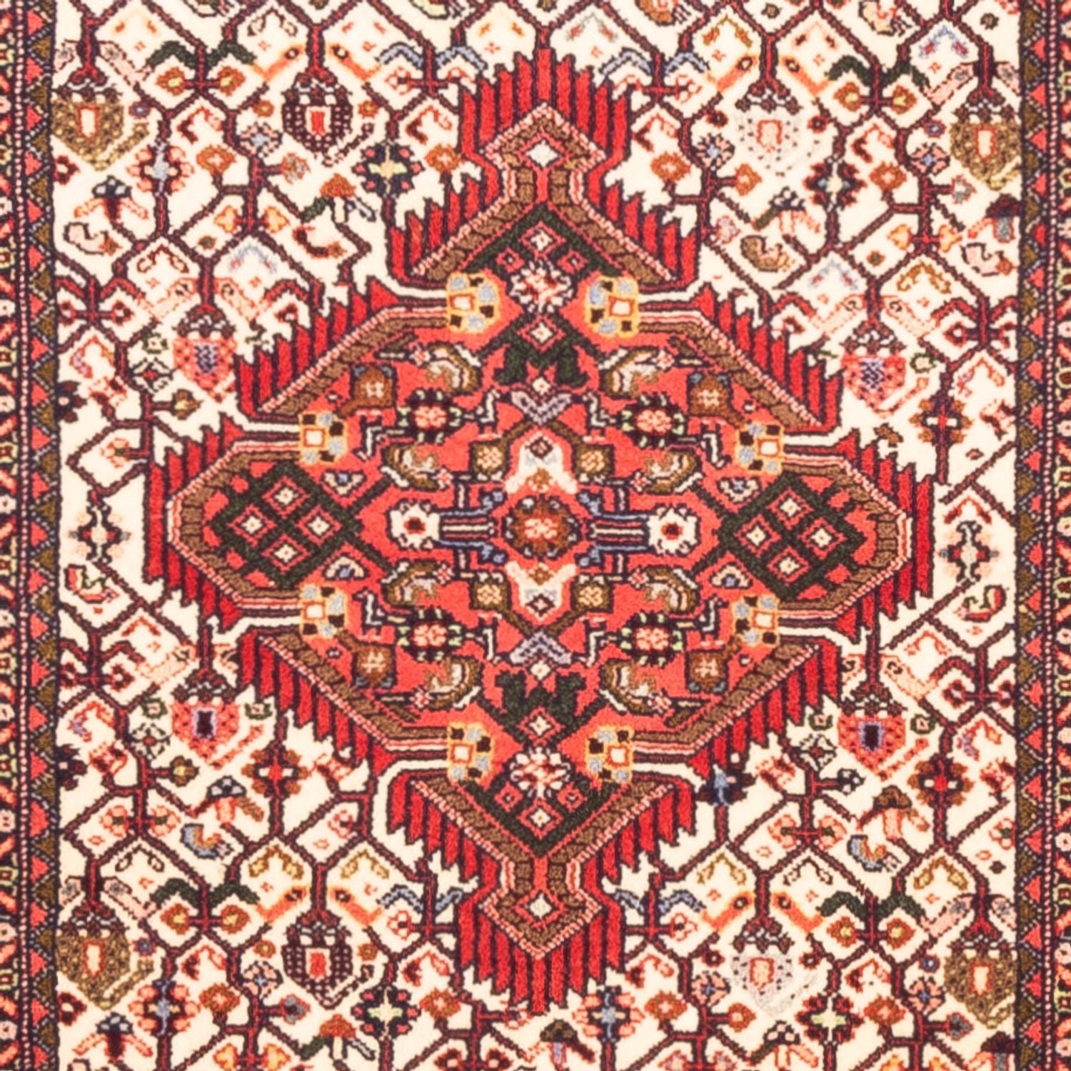 Løber Persisk tæppe - Nomadisk - 295 x 84 cm - creme