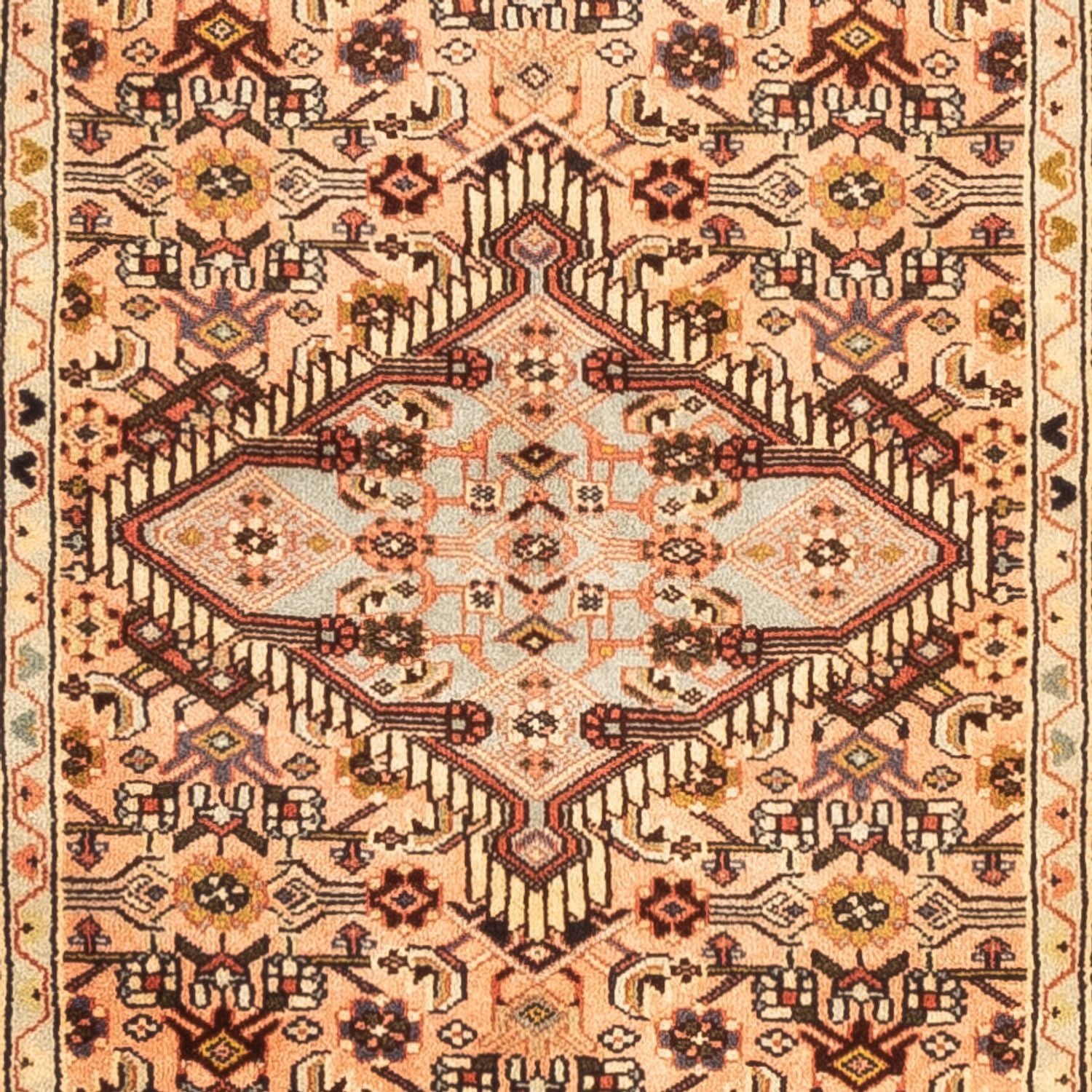 Løber Persisk tæppe - Nomadisk - 286 x 80 cm - lysrød