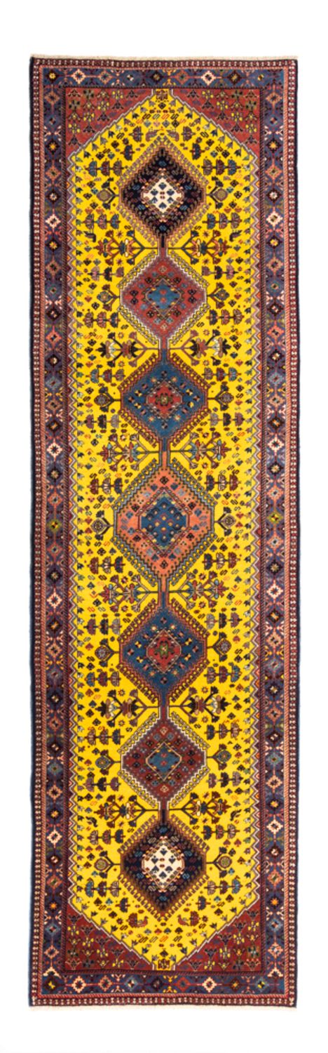 Løber Persisk tæppe - Nomadisk - 287 x 80 cm - gul