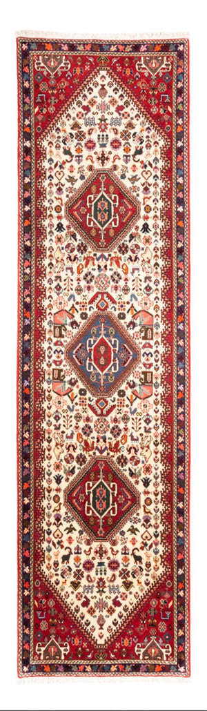 Løber Persisk tæppe - Nomadisk - 306 x 83 cm - creme
